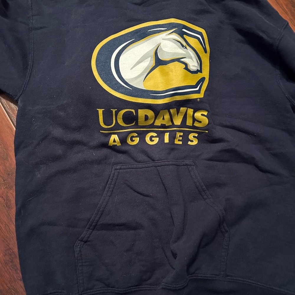 Gildan Navy Blue UC Davis Aggies Jacket